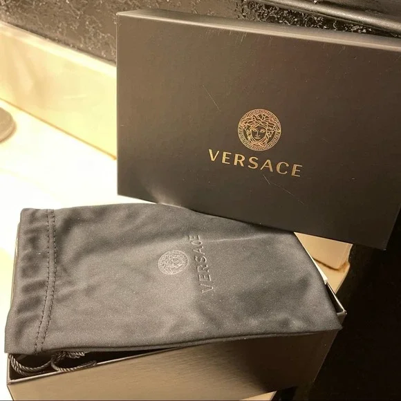 VERSACE Medusa head  Sunglasses VE2232 Dark Grey, Size 61-18/145 new with box - Picture 8 of 13